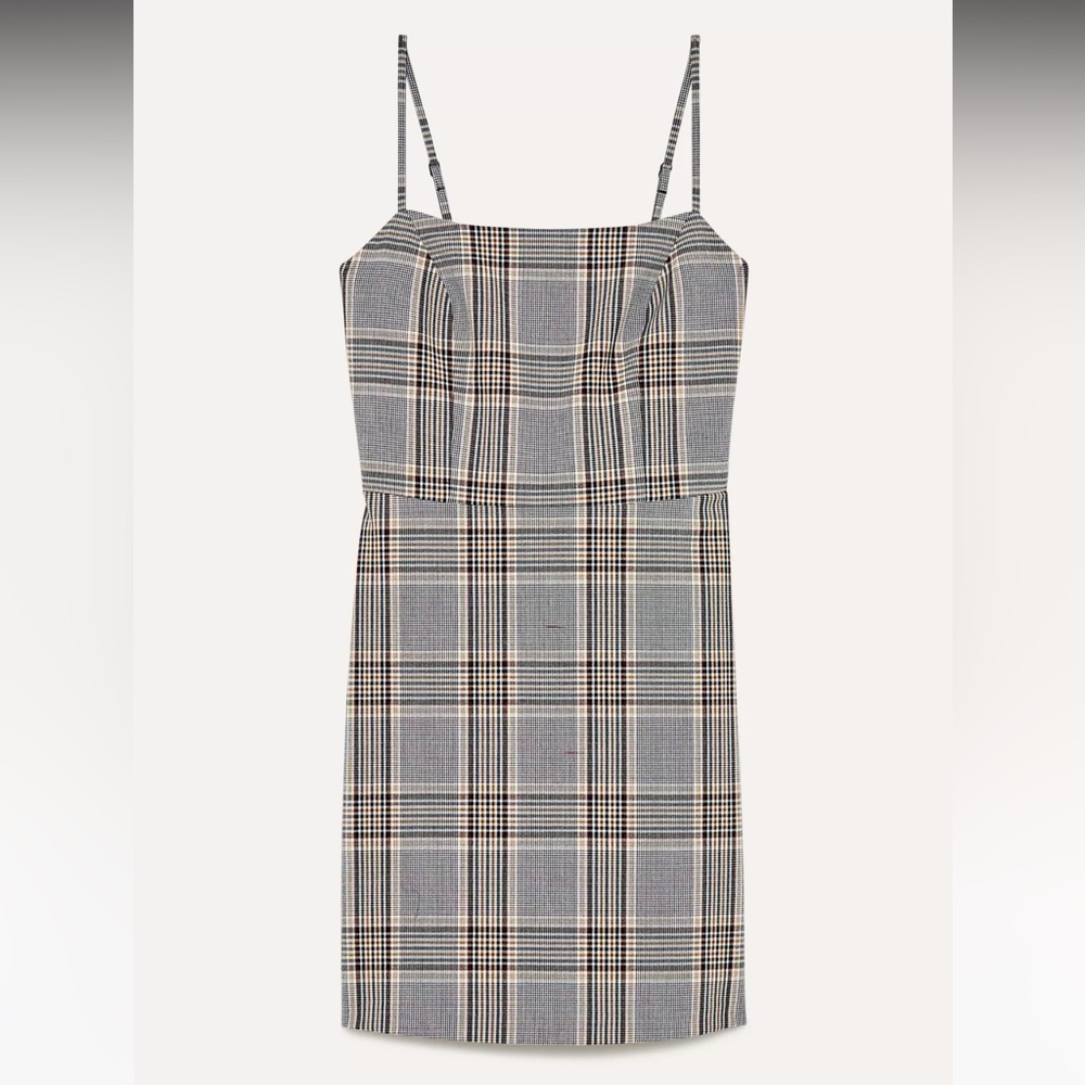 ARITZIA WILFRED CLASSIC MINI DRESS PLAID